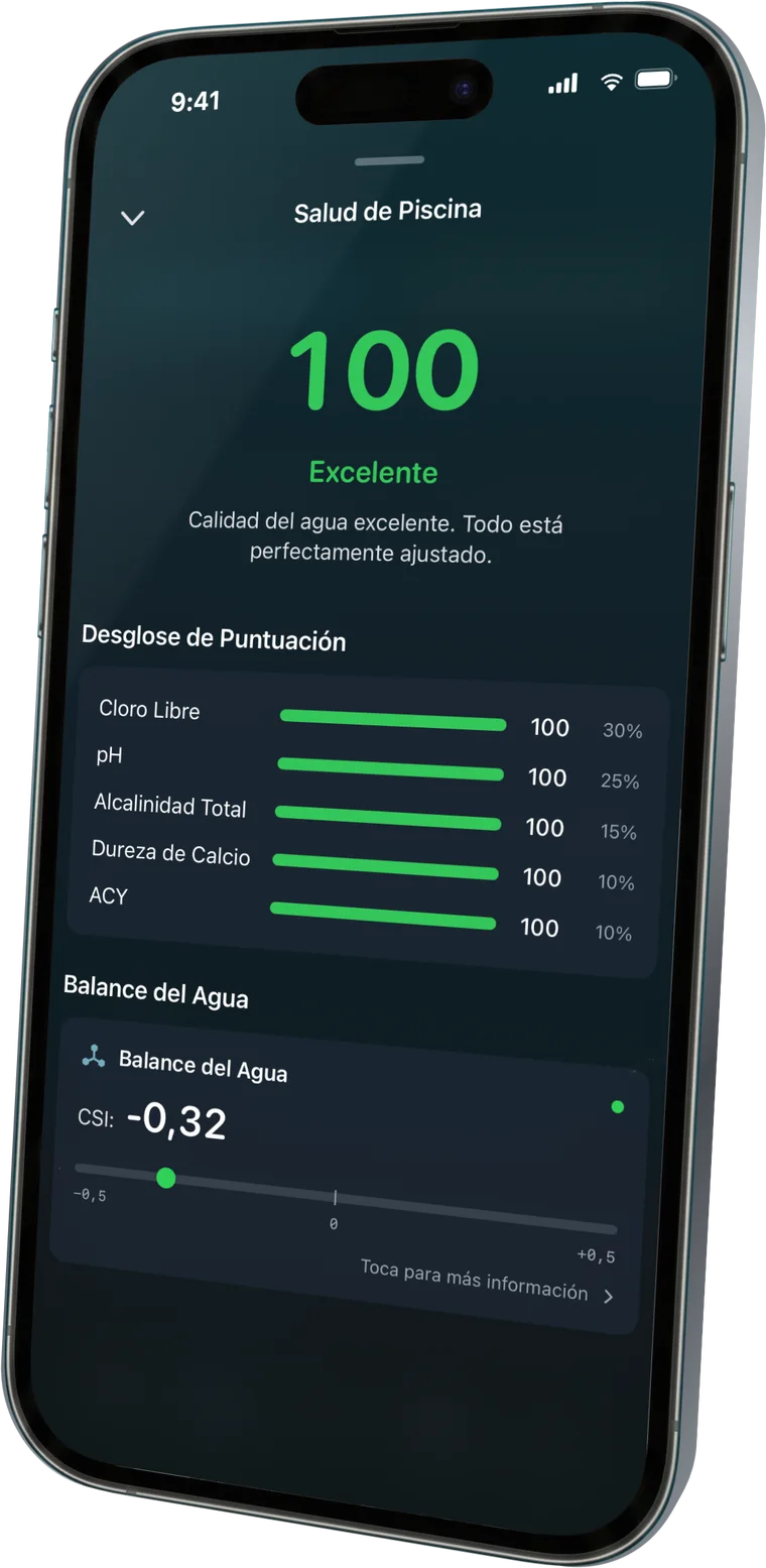 Una puntuación para su agua